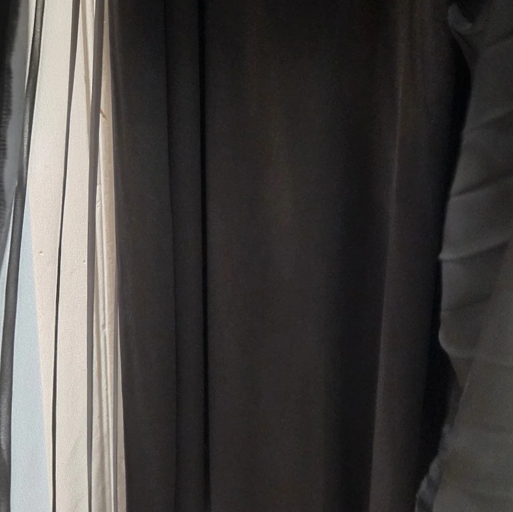 Women's Bisou Bisou Black Pleated Maxi Dress Size 16 - Picture 6 of 15